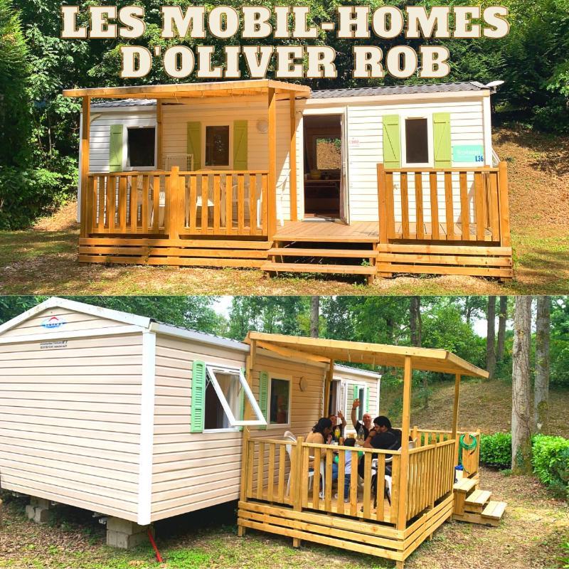 Les Mobil Homes D'Oliver Rob Saint-Cheron Bagian luar foto