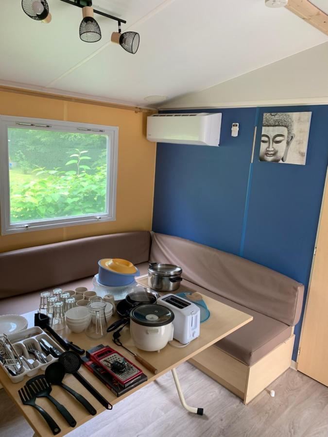 Les Mobil Homes D'Oliver Rob Saint-Cheron Bagian luar foto