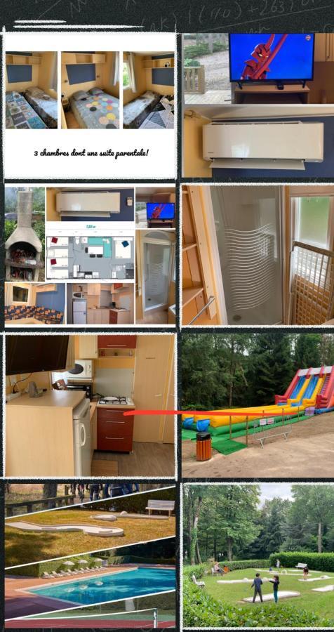 Les Mobil Homes D'Oliver Rob Saint-Cheron Bagian luar foto