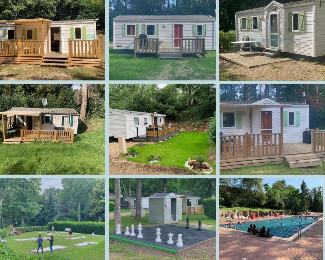 Les Mobil Homes D'Oliver Rob Saint-Cheron Bagian luar foto